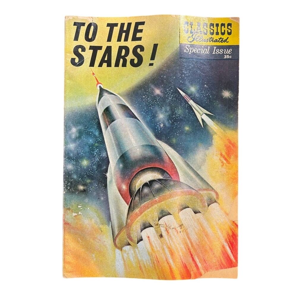 Vintage 1961 To the Stars! Magazine by Classics Illustrated, Special Issue 165A